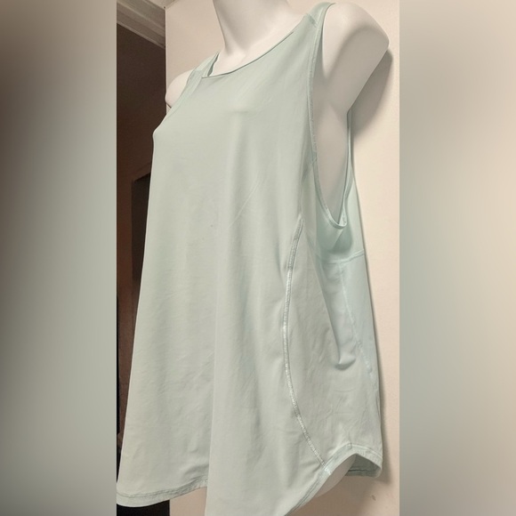 Lululemon Athletica Green Asymmetrical Sleeveless Tank - Picture 1 of 10